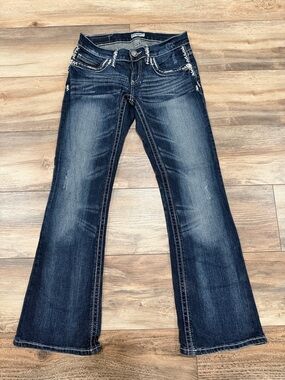 Y2K Daytrip Aquarius Jeans - Size 27S